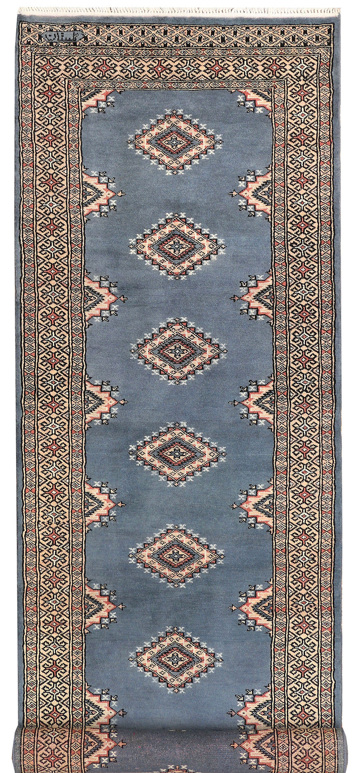 Light Slate Grey Jaldar 2'  7" x 8'  10" - No. QA92006