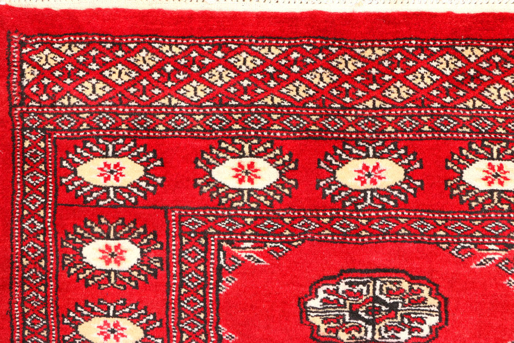 Red Bokhara 2' 6 x 8' 8 - No. 45402 - ALRUG Rug Store