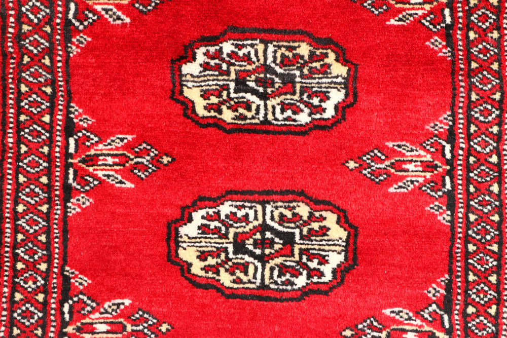 Red Bokhara 2' 6 x 8' 8 - No. 45402 - ALRUG Rug Store