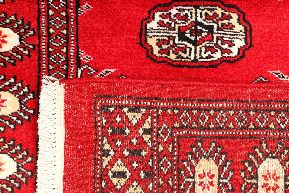 Red Bokhara 2' 6 x 8' 8 - No. 45402 - ALRUG Rug Store