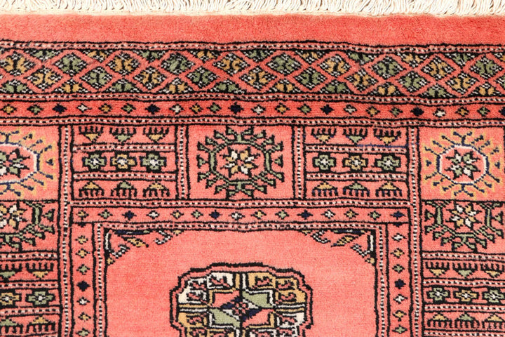 Salmon Bokhara 2'  8" x 9'  1" - No. QA49065