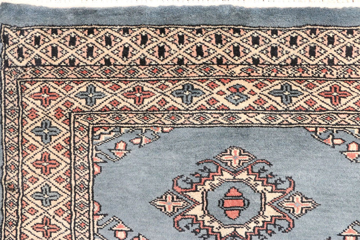 Light Slate Grey Jaldar 2' 7 x 8' 6 - No. 45410 - ALRUG Rug Store