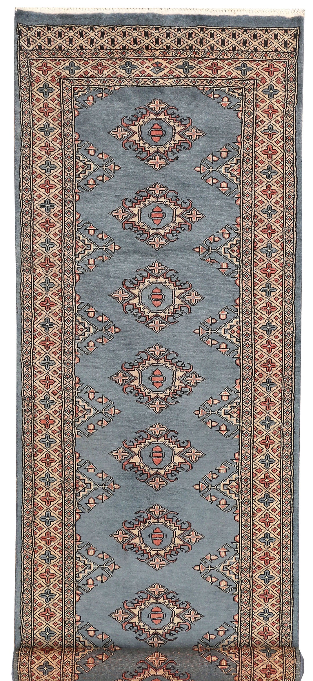 Light Slate Grey Jaldar 2' 7 x 8' 6 - No. 45410 - ALRUG Rug Store