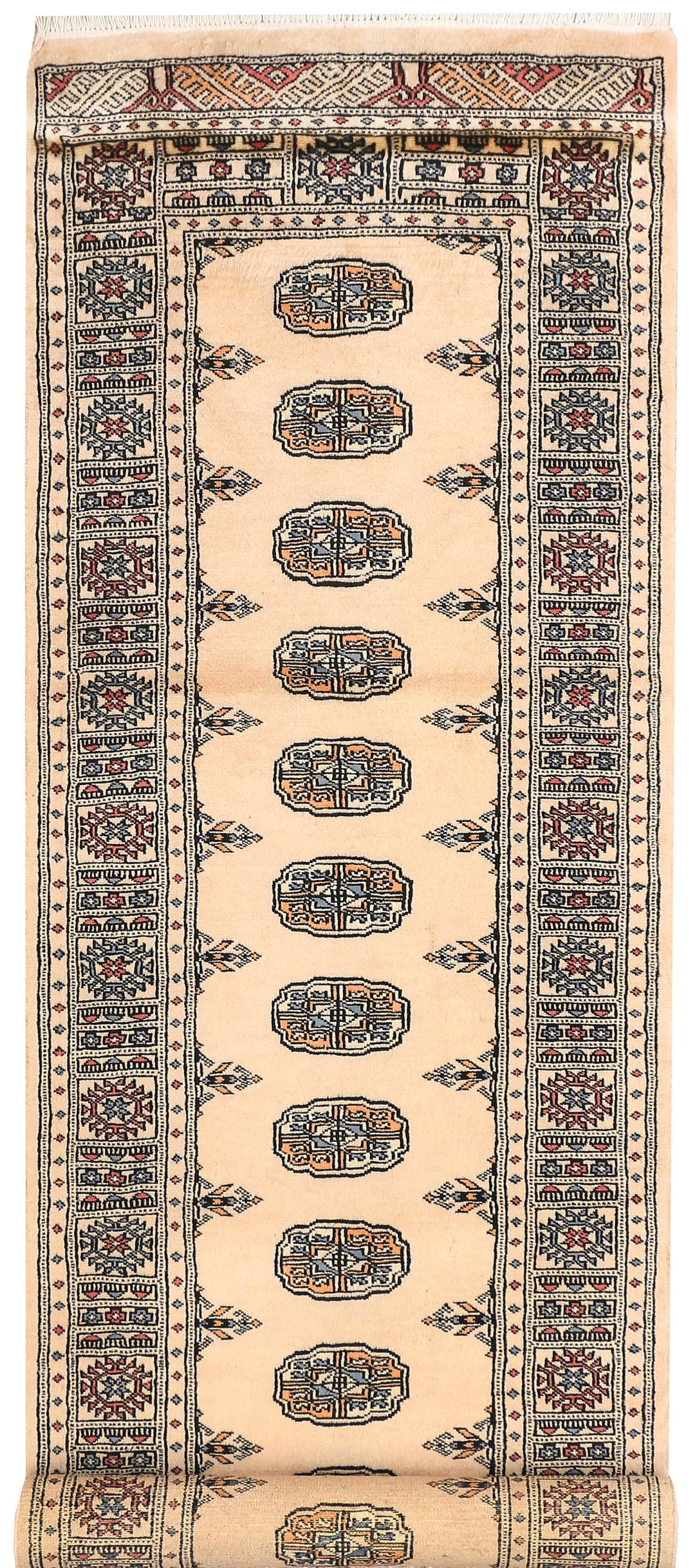 Wheat Bokhara 2' 6 x 9' 5 - No. 45411 - ALRUG Rug Store