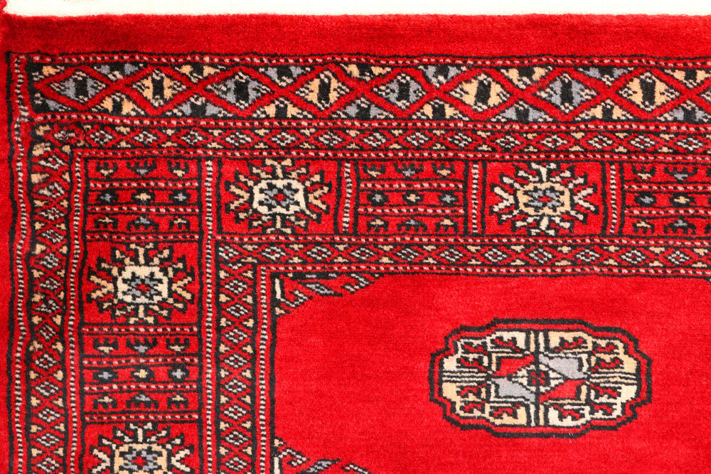 Dark Red Bokhara 2' 7 x 8' 10 - No. 45412 - ALRUG Rug Store