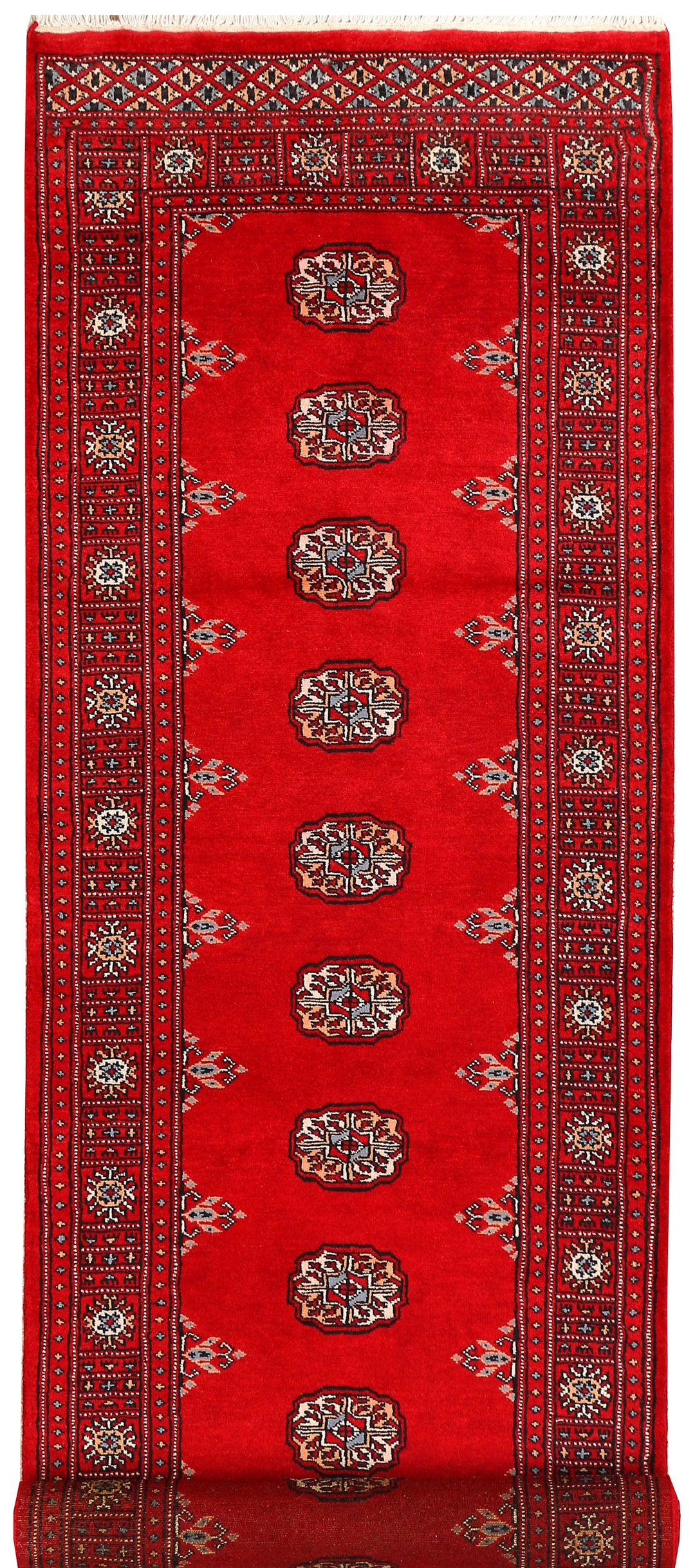 Red Bokhara 2' 7 x 8' 11 - No. 45414 - ALRUG Rug Store