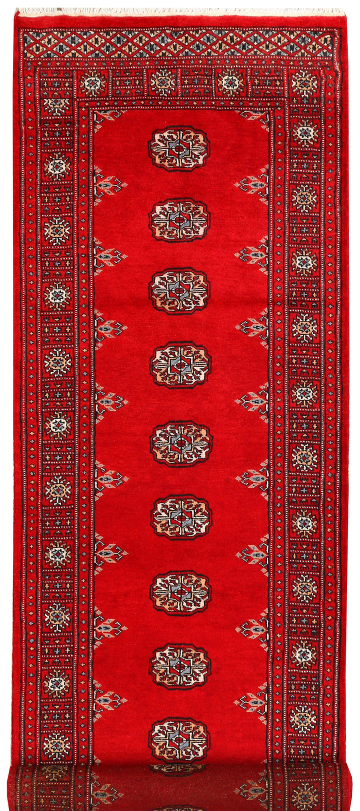 Red Bokhara 2' 7 x 8' 11 - No. 45414 - ALRUG Rug Store