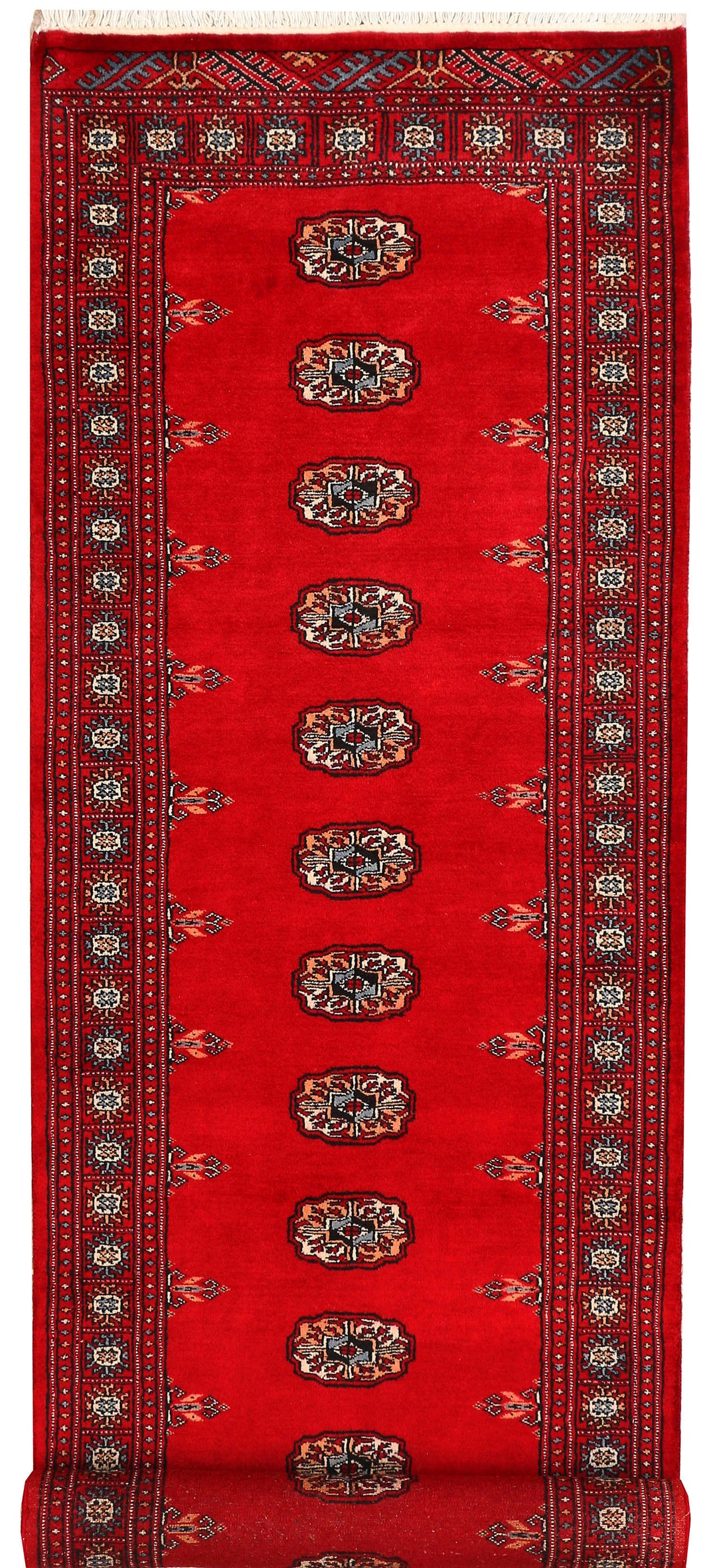 Dark Red Bokhara 2' 7 x 9' 1 - No. 45418 - ALRUG Rug Store