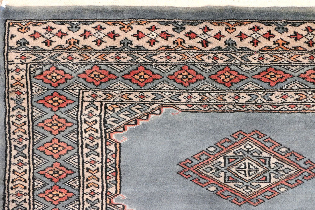 Light Slate Grey Jaldar 2'  6" x 8'  6" - No. QA89850