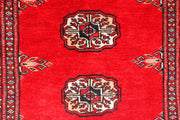 Red Bokhara 2'  7" x 8'  6" - No. QA43753