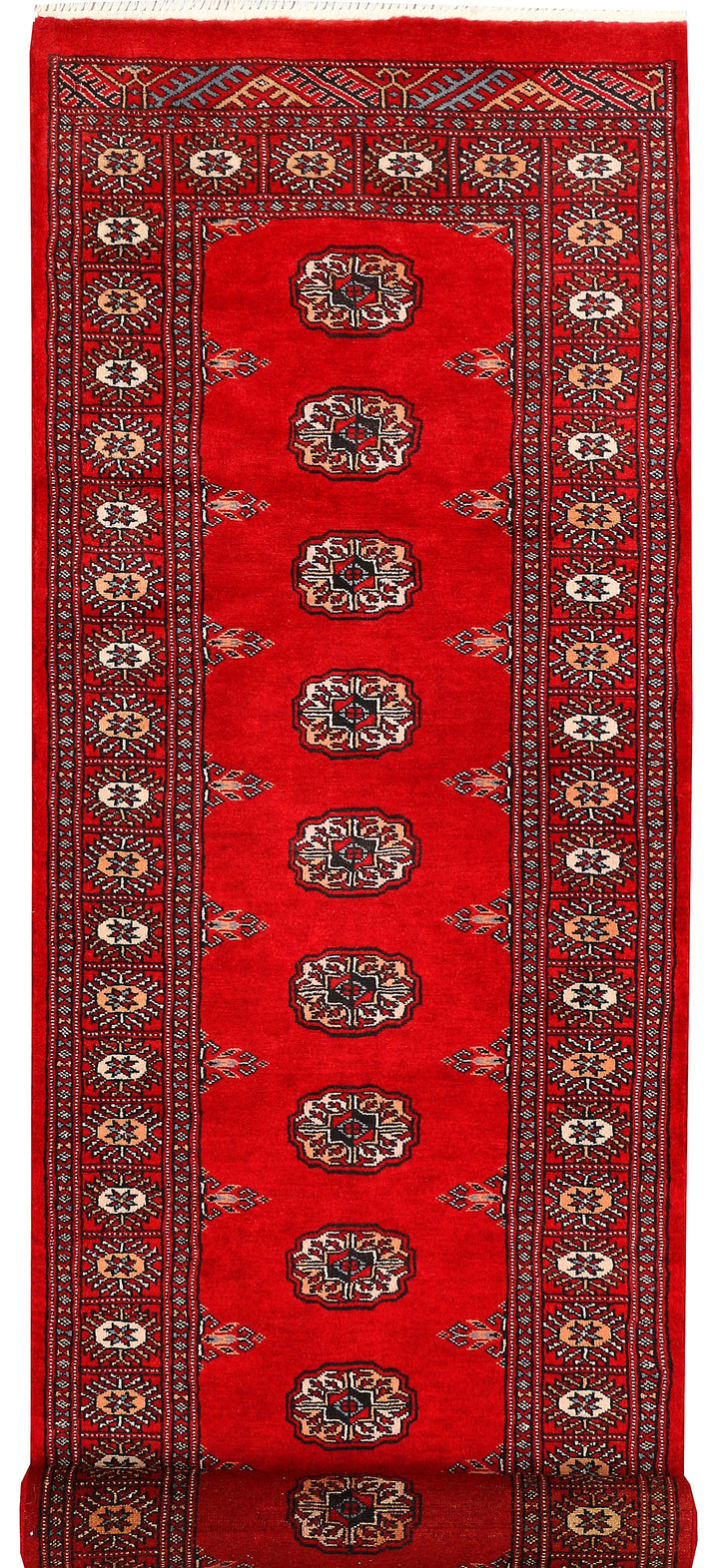 Red Bokhara 2'  7" x 8'  6" - No. QA43753