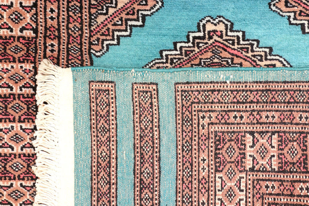 Dark Turquoise Jaldar 2' 7 x 8' 7 - No. 45427 - ALRUG Rug Store