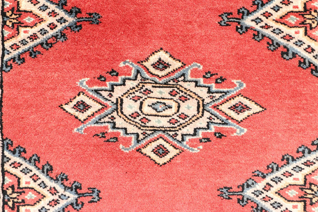 Indian Red Jaldar 2'  7" x 8'  8" - No. QA64605