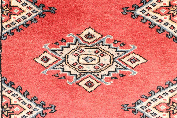 Indian Red Jaldar 2'  7" x 8'  8" - No. QA64605