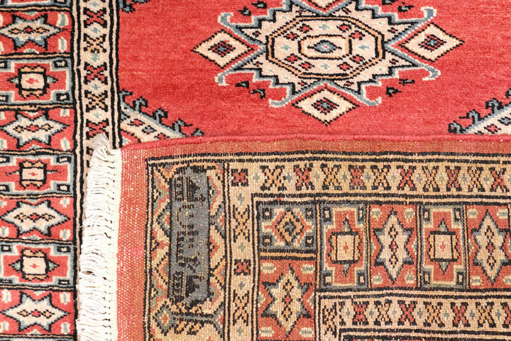 Indian Red Jaldar 2'  7" x 8'  8" - No. QA64605