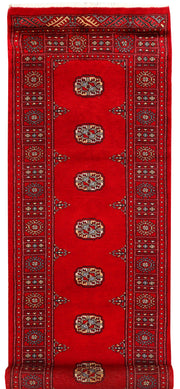 Dark Red Bokhara 2' 7 x 9' 2 - No. 45430 - ALRUG Rug Store