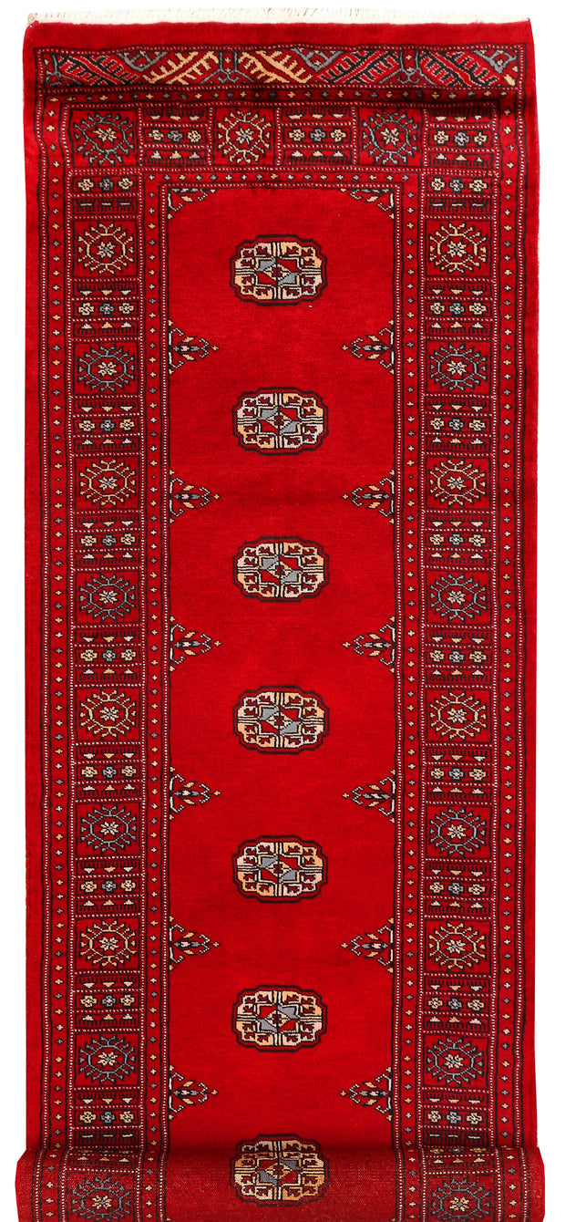 Dark Red Bokhara 2' 7 x 9' 2 - No. 45430 - ALRUG Rug Store