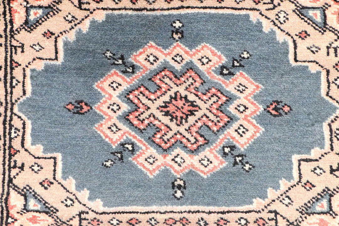 Light Slate Grey Jaldar 2'  7" x 8'  10" - No. QA48811