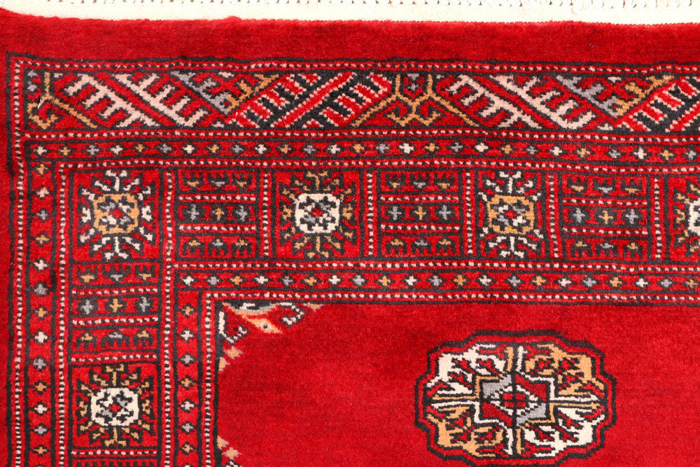 Red Bokhara 2' 8 x 9' 8 - No. 45452 - ALRUG Rug Store