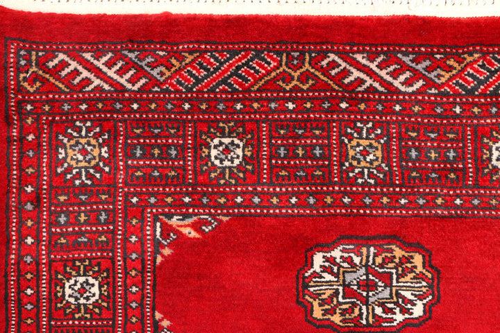 Red Bokhara 2' 8 x 9' 8 - No. 45452 - ALRUG Rug Store