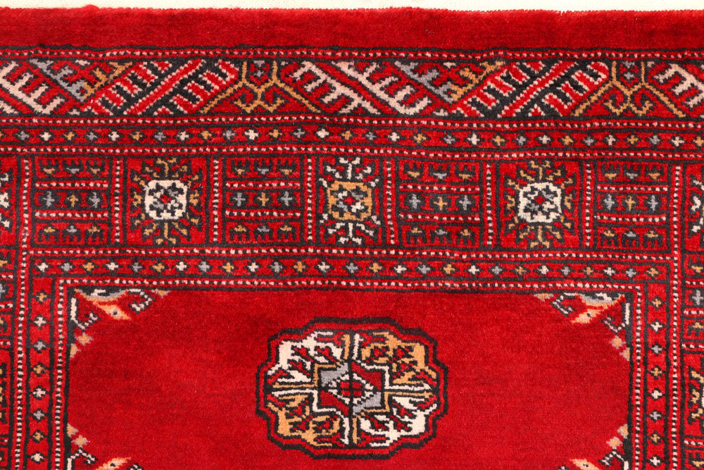Red Bokhara 2' 8 x 9' 8 - No. 45452 - ALRUG Rug Store