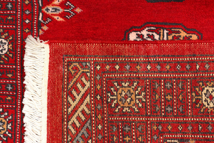 Red Bokhara 2' 8 x 9' 8 - No. 45452 - ALRUG Rug Store