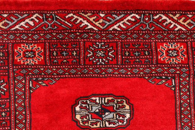 Red Bokhara 2' 7 x 10' 4 - No. 45456 - ALRUG Rug Store
