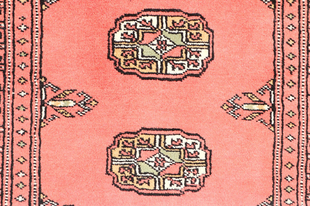 Salmon Bokhara 2'  7" x 9'  8" - No. QA22999