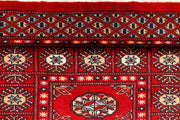 Dark Red Bokhara 2' 6 x 10' 8 - No. 45460 - ALRUG Rug Store