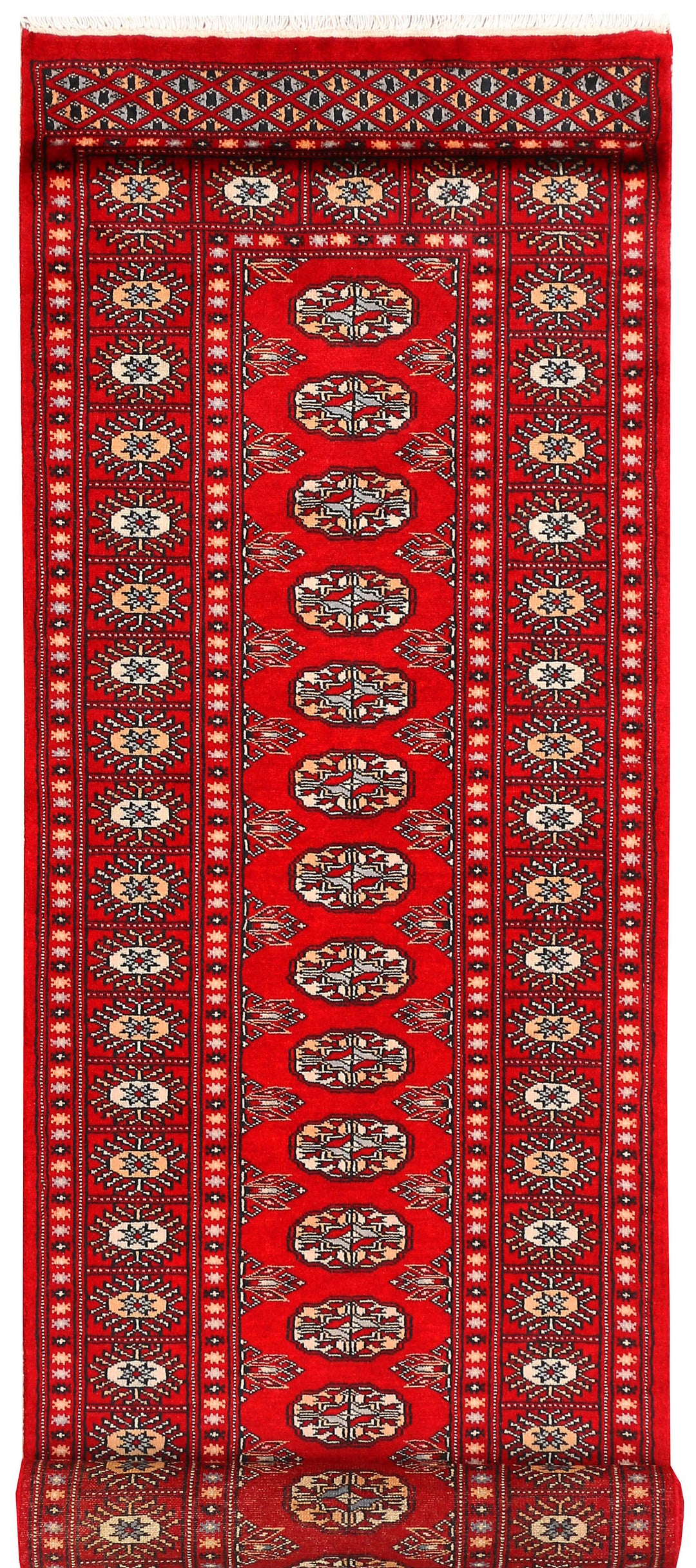 Dark Red Bokhara 2' 6 x 10' 8 - No. 45460 - ALRUG Rug Store