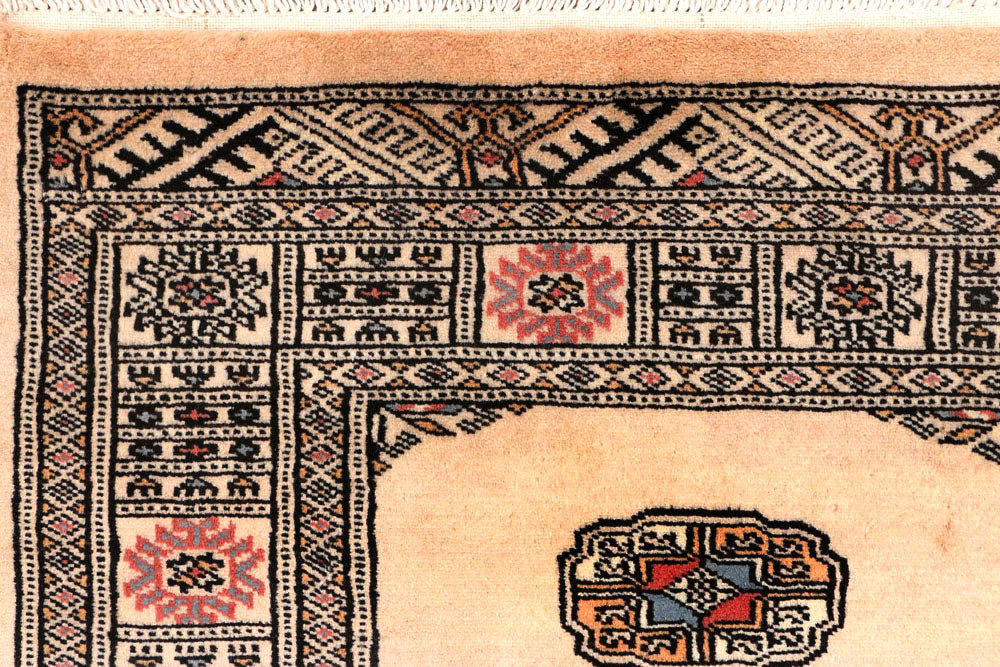 Antique White Bokhara 2' 7 x 10' 2 - No. 45472 - ALRUG Rug Store