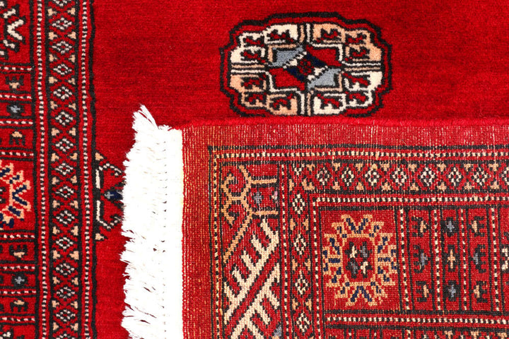 Red Bokhara 2' 6 x 10' 1 - No. 45479 - ALRUG Rug Store