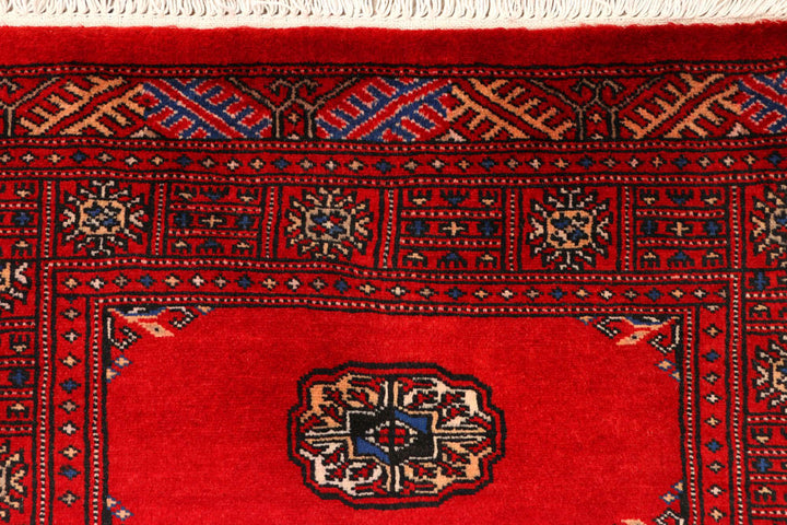 Red Bokhara 2' 7 x 10' - No. 45485 - ALRUG Rug Store