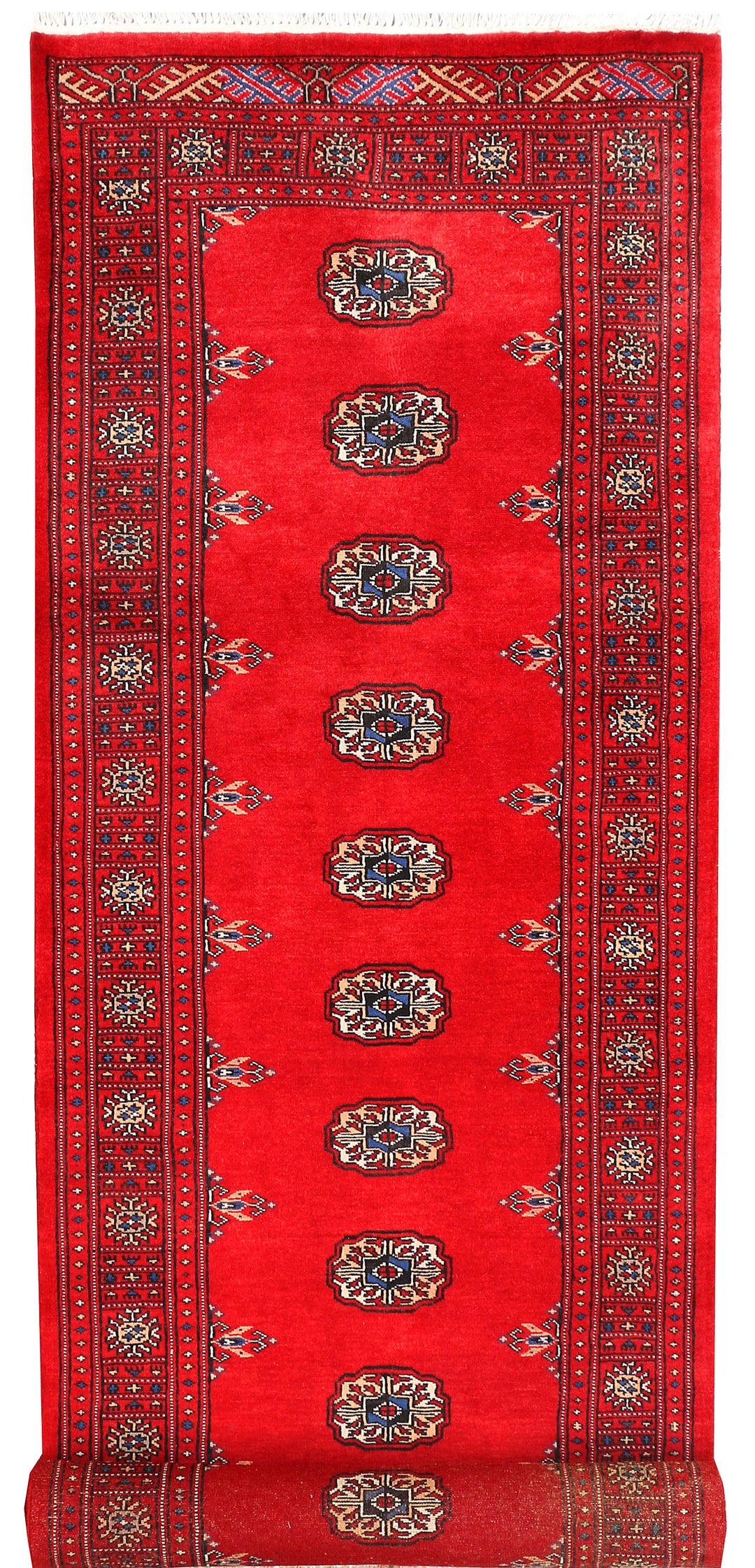 Red Bokhara 2' 7 x 10' - No. 45485 - ALRUG Rug Store