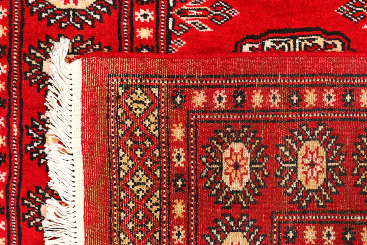Dark Red Bokhara 2' 6 x 9' 7 - No. 45489 - ALRUG Rug Store