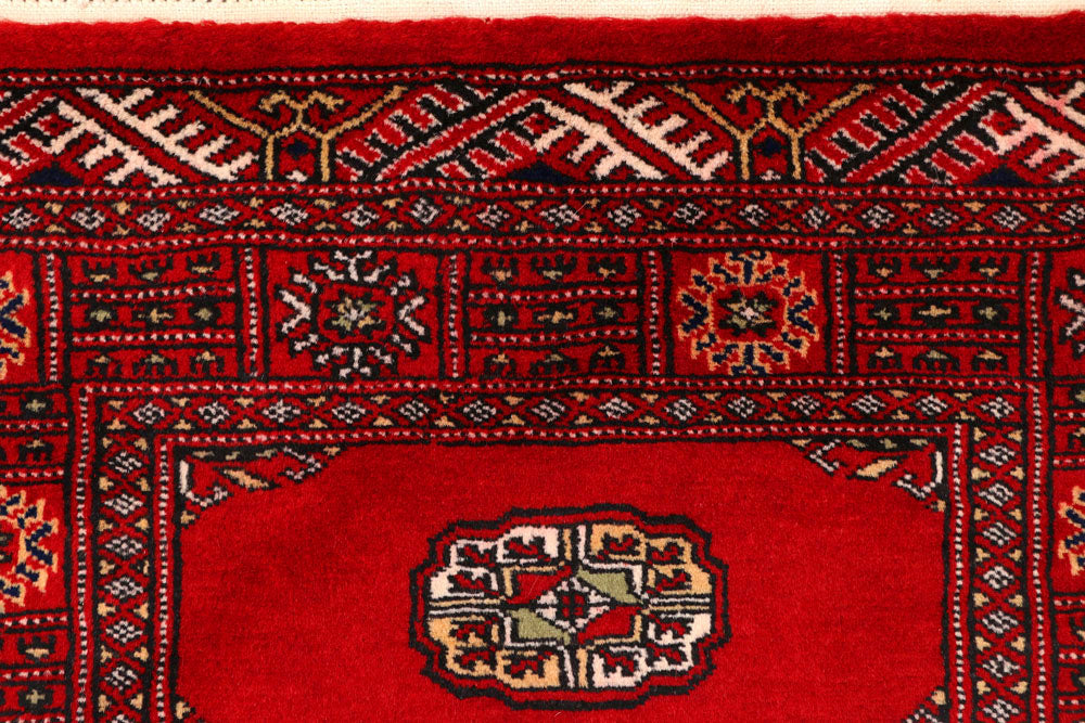 Red Bokhara 2' 8 x 10' 1 - No. 45490 - ALRUG Rug Store