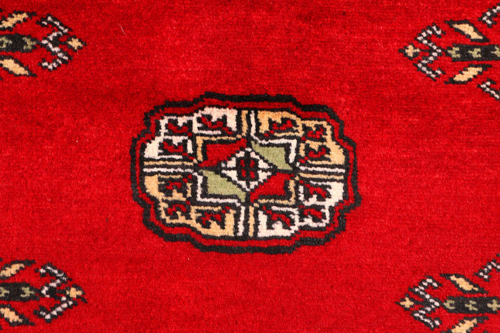 Red Bokhara 2' 8 x 10' 1 - No. 45490 - ALRUG Rug Store