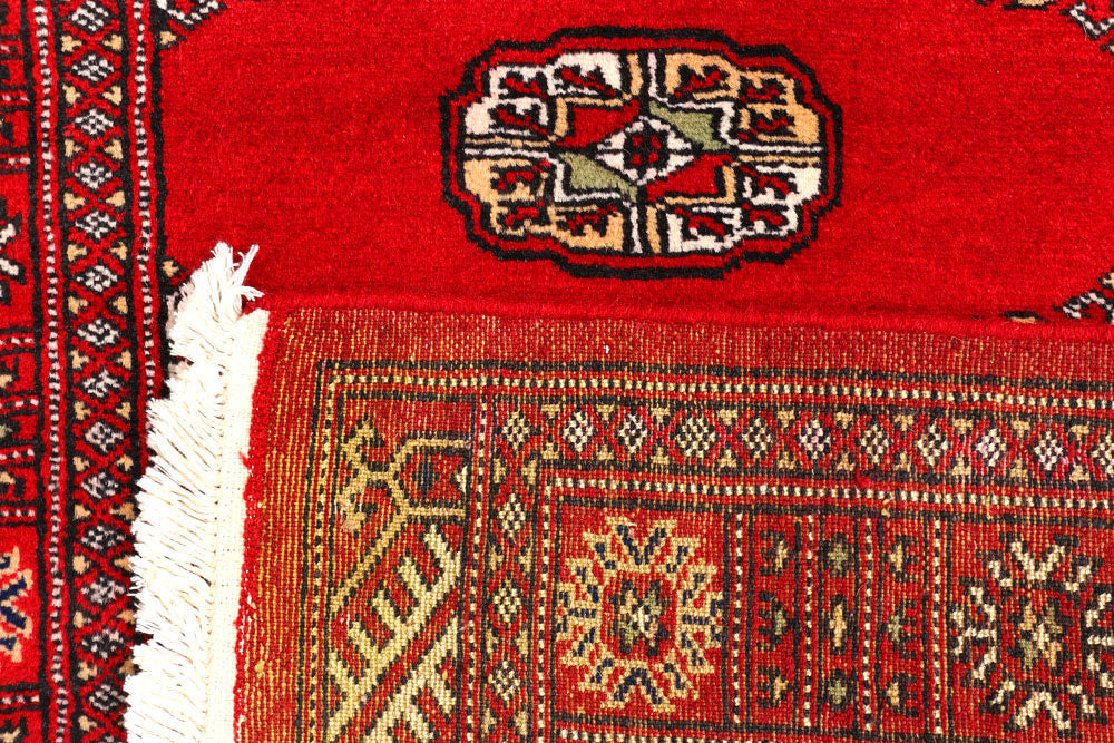 Red Bokhara 2' 8 x 10' 1 - No. 45490 - ALRUG Rug Store