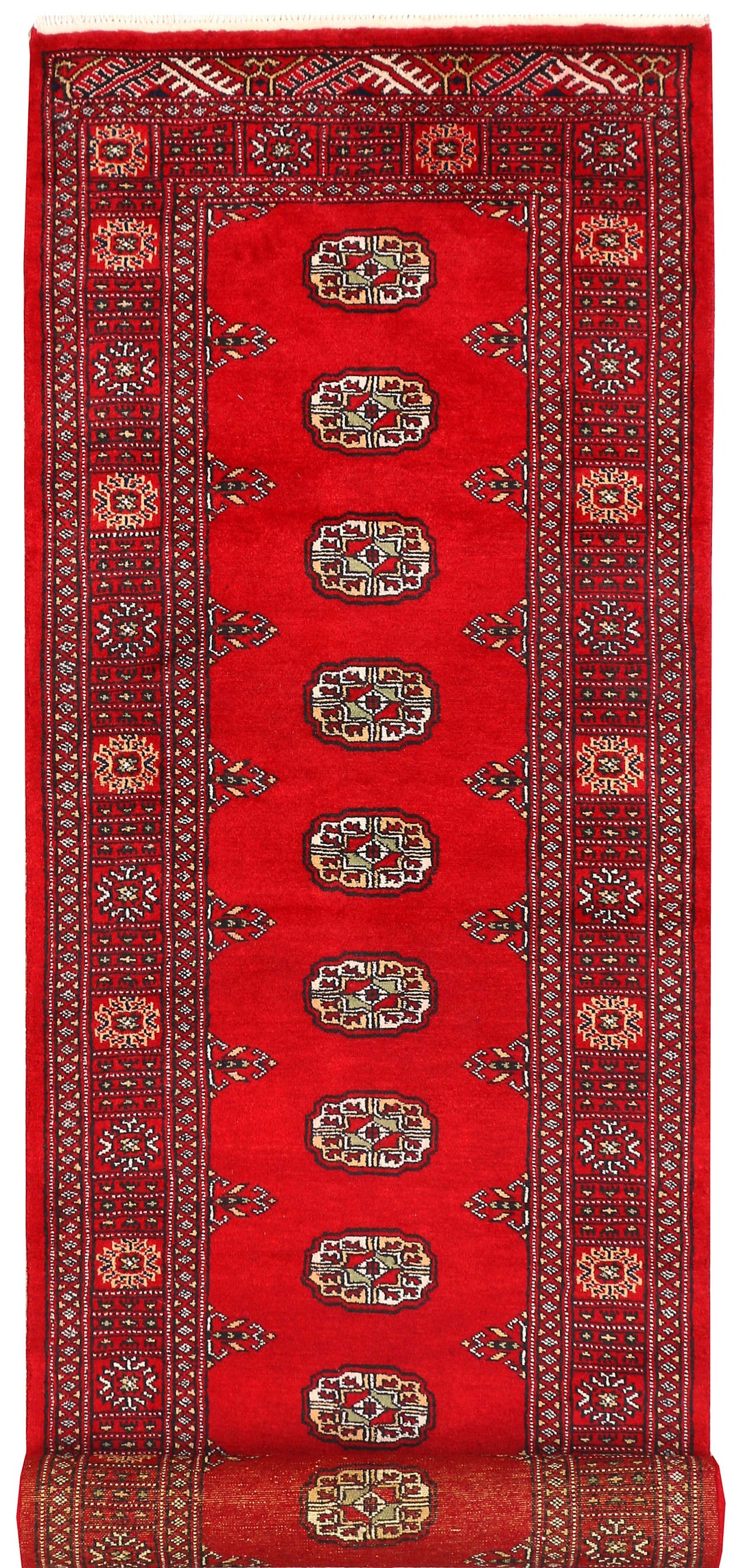 Red Bokhara 2' 8 x 10' 1 - No. 45490 - ALRUG Rug Store
