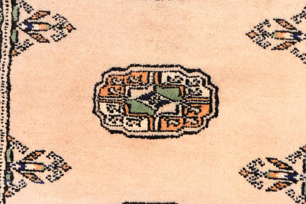 Peach Puff Bokhara 2' 6 x 10' - No. 45491 - ALRUG Rug Store