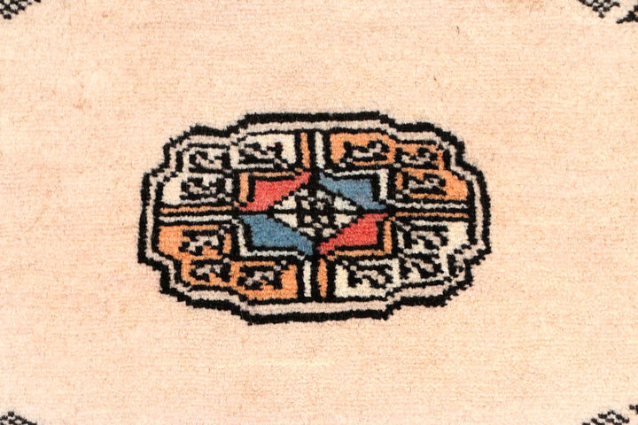 Bisque Bokhara 2' 7 x 10' - No. 45499 - ALRUG Rug Store