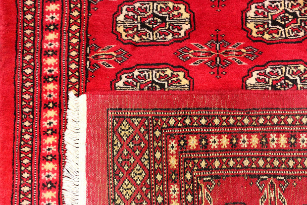 Red Bokhara 2' 6 x 10' 4 - No. 45511 - ALRUG Rug Store