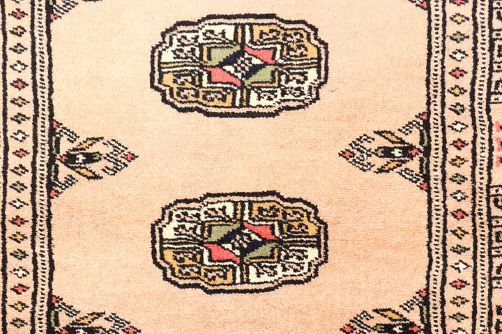 Navajo White Bokhara 2' 7 x 10' 2 - No. 45516 - ALRUG Rug Store