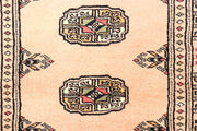 Navajo White Bokhara 2' 7 x 10' 2 - No. 45516 - ALRUG Rug Store