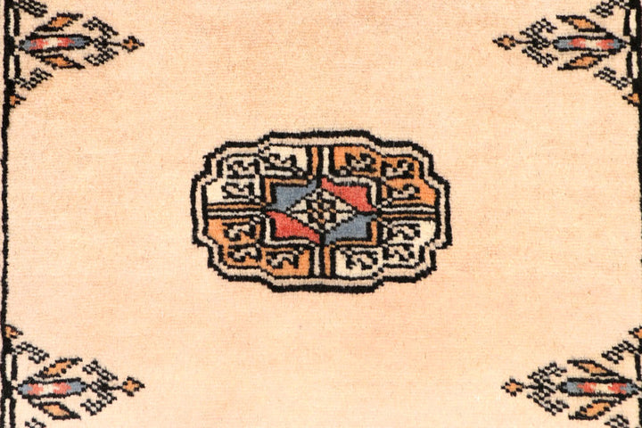 Ivory Bokhara 2' 7 x 10' 2 - No. 45520 - ALRUG Rug Store