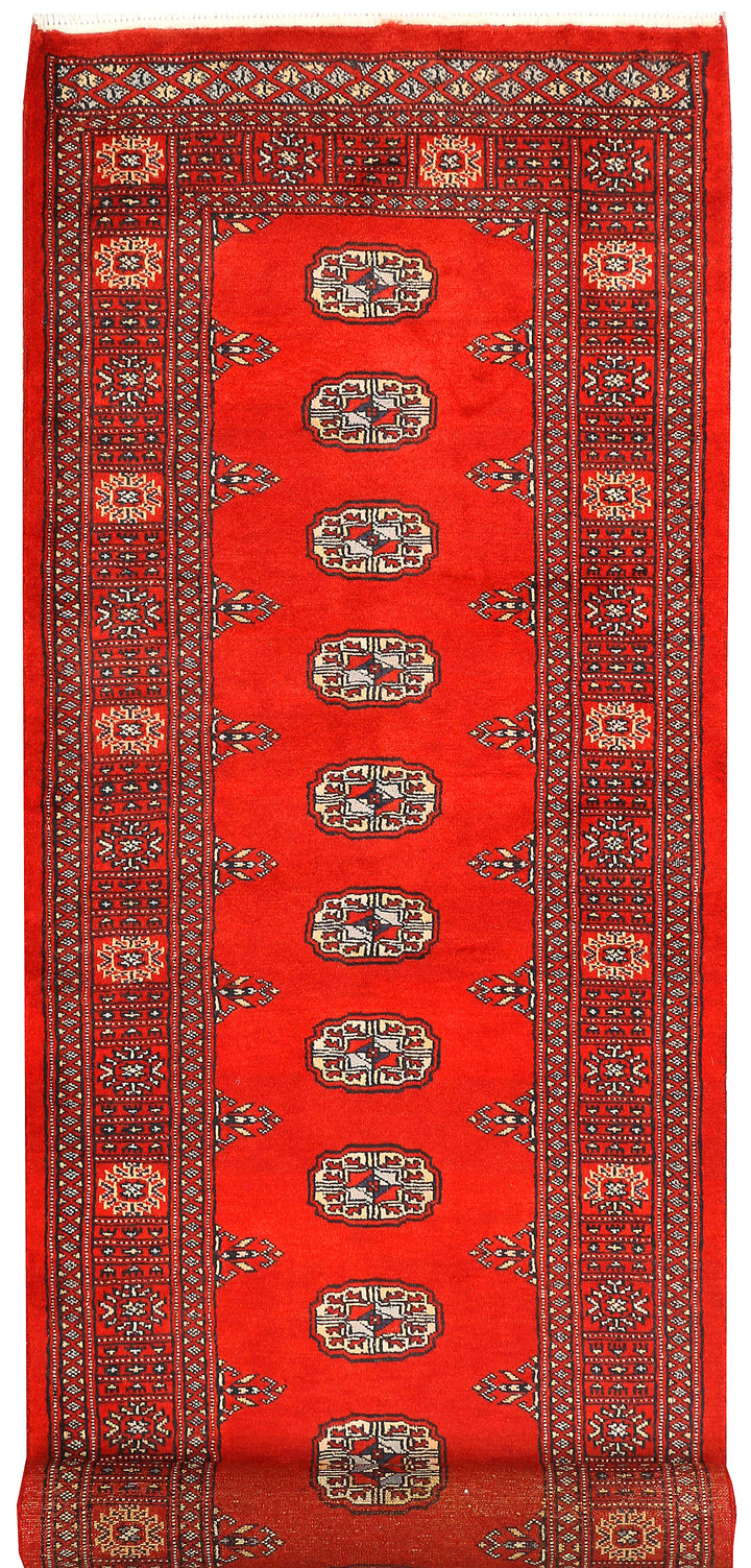 Red Bokhara 2' 9 x 9' 9 - No. 45525 - ALRUG Rug Store