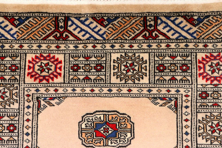 Tan Bokhara 2' 7 x 10' 6 - No. 45526 - ALRUG Rug Store