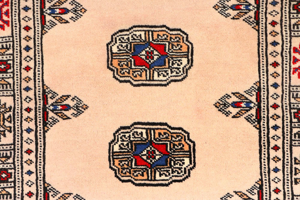 Tan Bokhara 2' 7 x 10' 6 - No. 45526 - ALRUG Rug Store