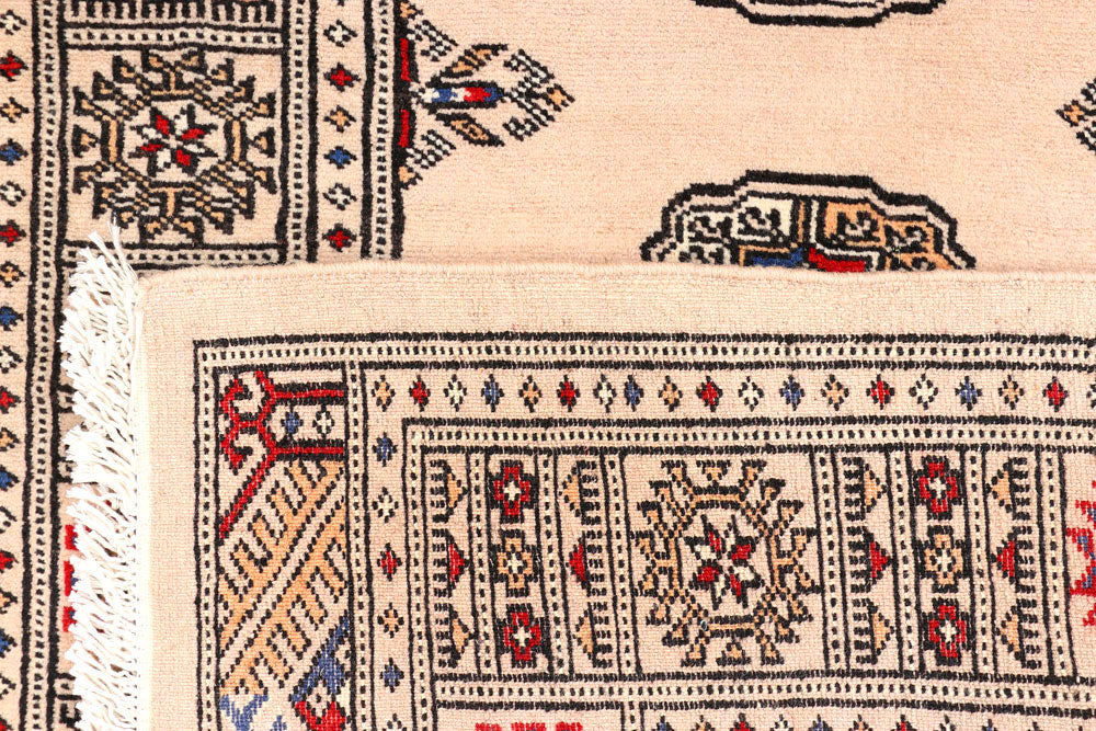 Tan Bokhara 2' 7 x 10' 6 - No. 45526 - ALRUG Rug Store