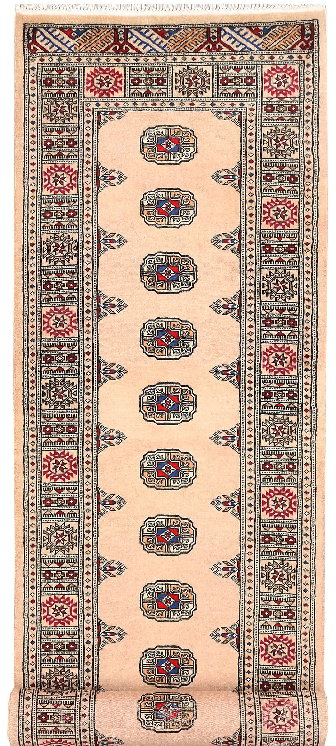 Tan Bokhara 2' 7 x 10' 6 - No. 45526 - ALRUG Rug Store